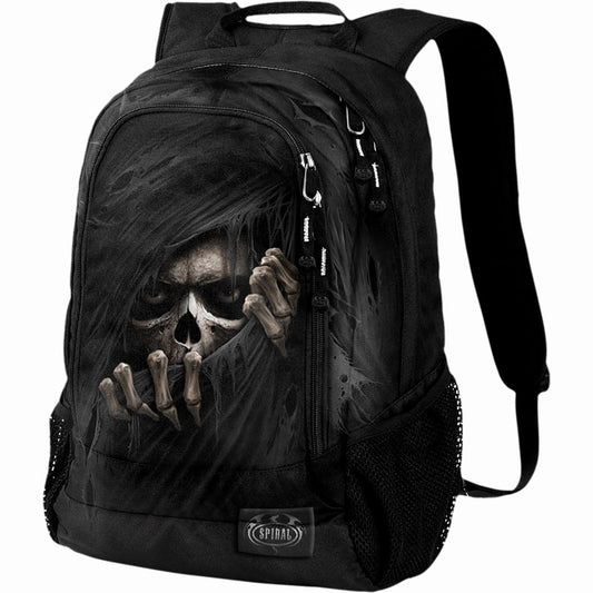 Grim Ripper Laptop Backpack – Gothic Gift for Students & Commuters